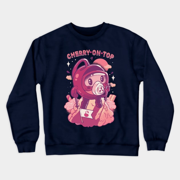 Cherry on Top Crewneck Sweatshirt by wehkid